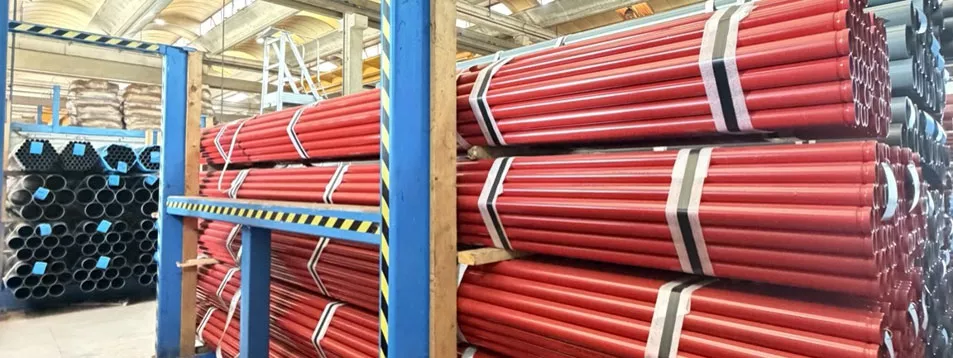 European-produced steel tube prepared for supply to UK customers